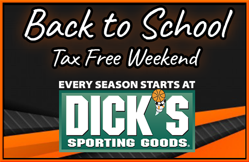 BACK to SCHOOL – Tax FREE Weekend (Aug 1st – 4th)